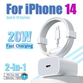 Pronto Para Enviar 20W PD Carregador Rápido Adaptador De Alimentação Cabo USB Carga Rápida Tipo C Cabos Casos