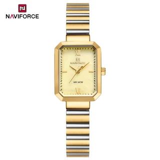 NAVIFORCE 5050 Poligonal Business Simples Relógio Feminino