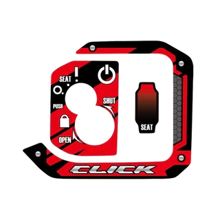 Adesivo De Painel De Chave honda click 125i v2 Protetor De Capa Completa Ignição