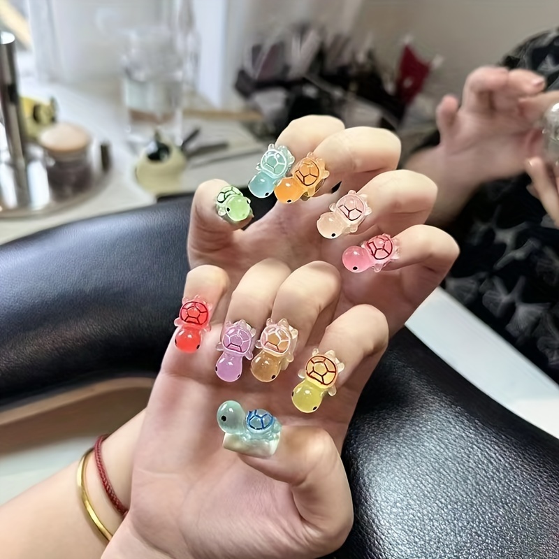60 mini tartarughe luminose, piccole tartarughe in