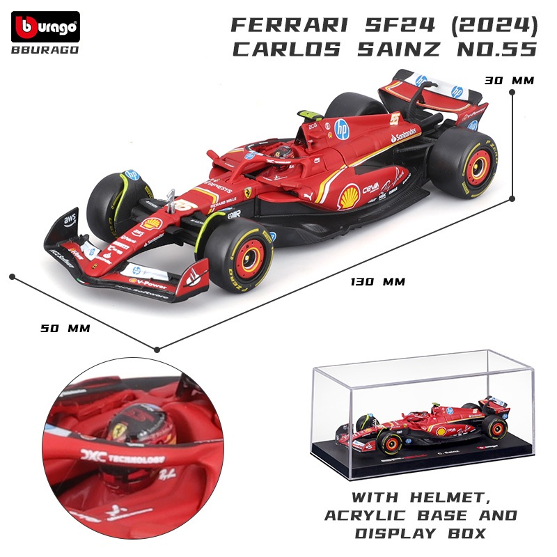 Amazon | ブラーゴ 1/43 シグネチャー シリーズ フェラーリ F1