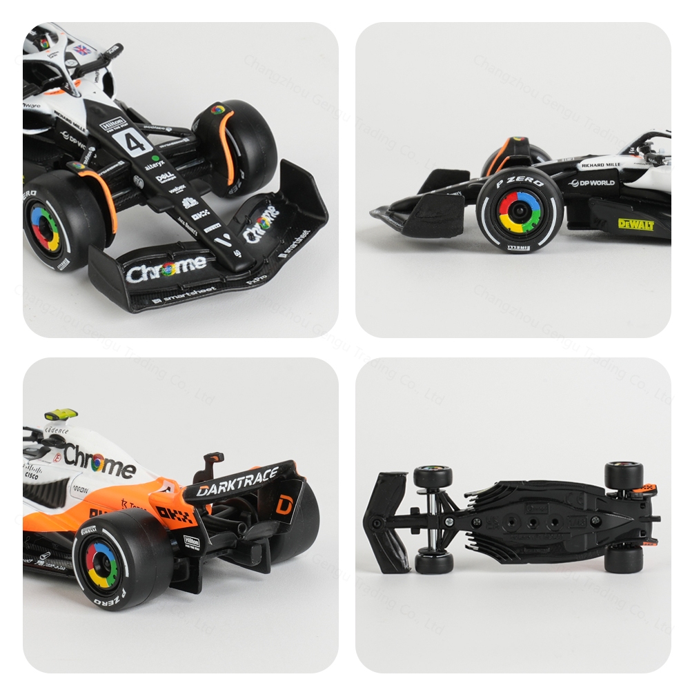 Bburago 1 : 43 2023 Monaco Mclaren MCL60 F1 Fórmula Carro Veículos