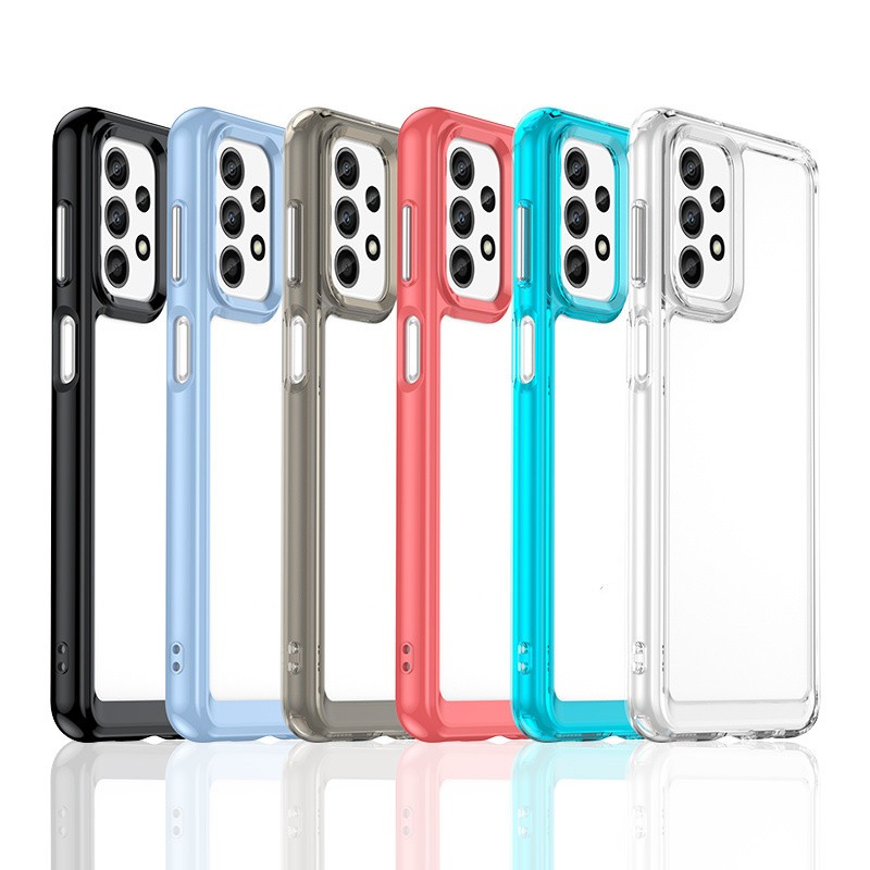 Coque Double Face Pour Motorola Edge 20/30/40/50, G45/G55/G75/G84, X30, S30 - Bleu Avec Poche Pour Cartes