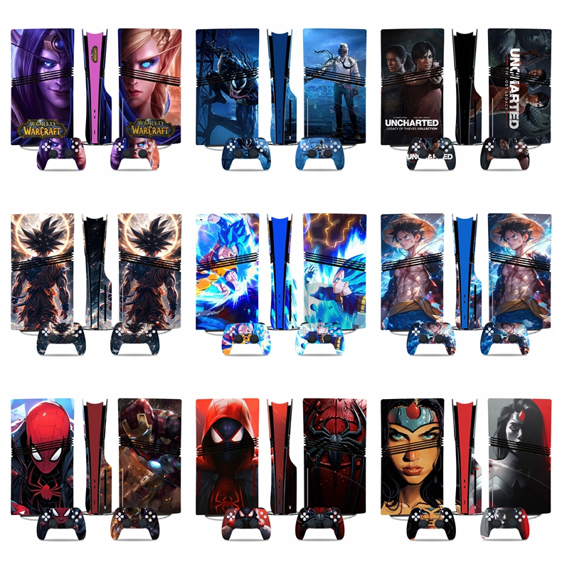PlayVital Adesivo Logo Skin per ps5 Console Sticker Sottofondo