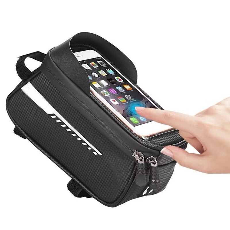 Bolsa Para Bike Bicicleta Celular Quadro Case a Prova D'agua BMG-03