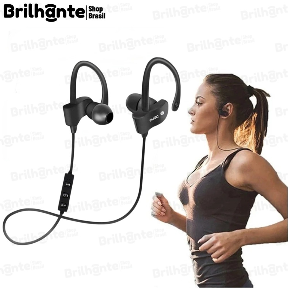 Fone De Ouvido Sem Fio Bluetooth 558 Gancho Da Orelha headset Esportes Música Jogo hands-free Para Todos Os smartphones