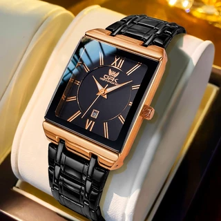 OLEVS 8156 Relogio Masculino Luxo Prova Da água Original Dourado Esportivo De Aço Cronógrafo Quartzo