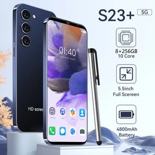 Celular S23+ Smartphone 8+256GB 5.5Polegadas Android Celulares