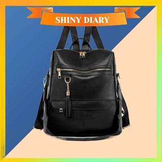 Mochila Diário Brilhante Novo Estilo Retro Moda All-Match