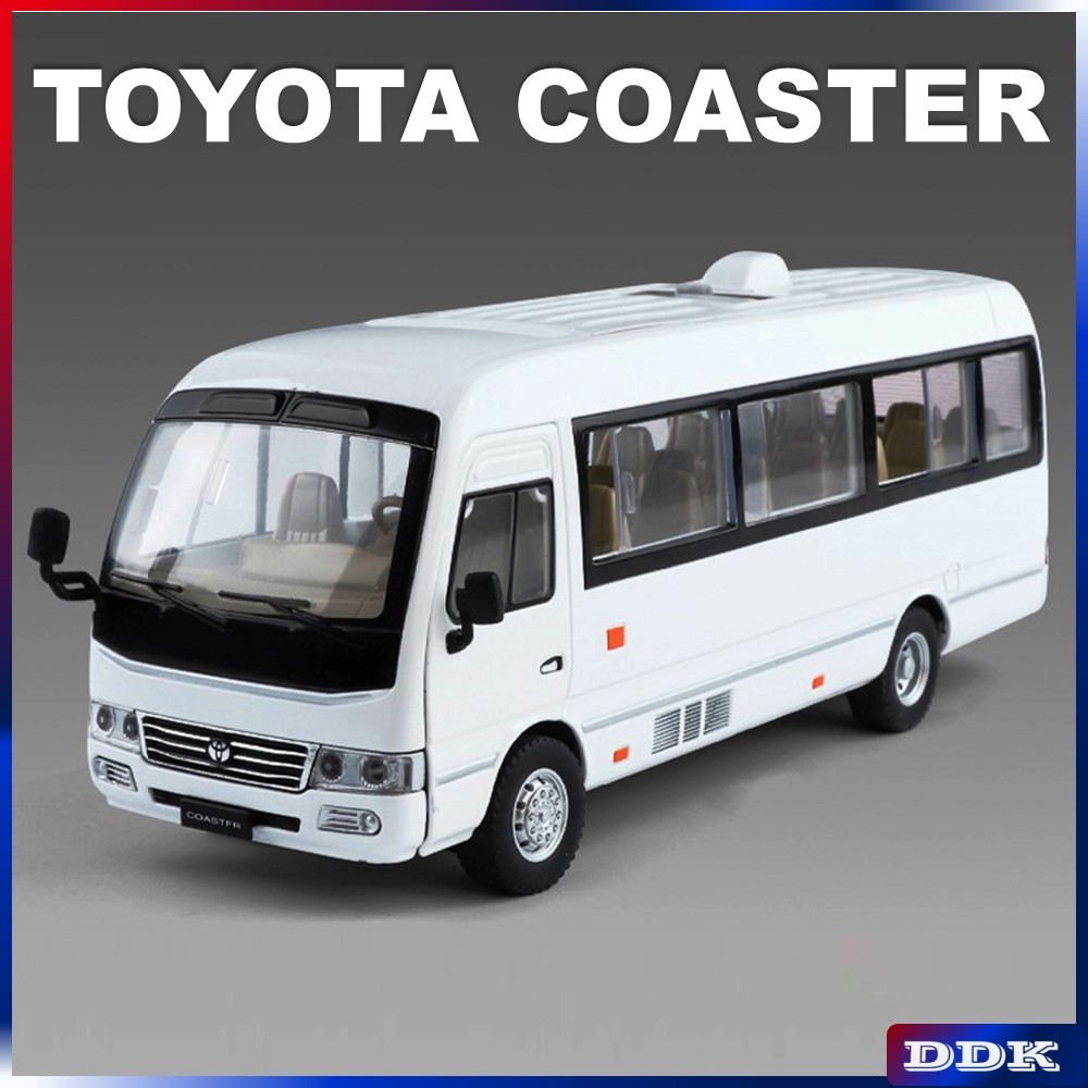 1 : 24 TOYOTA COASTER Diecast Modelo Carro Liga De Brinquedo Metal Menino  Criança Amigo Presente De Natal | Shopee Brasil