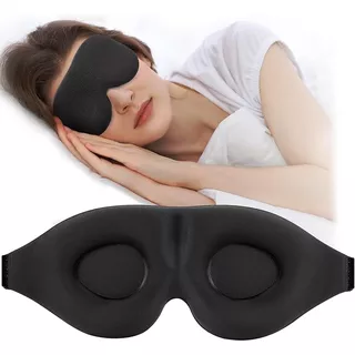Máscara De Dormir Bloqueio De Luz Para Alívio De Pressão 3D Com Alça Ajustável Noturno em Oferta na Shopee