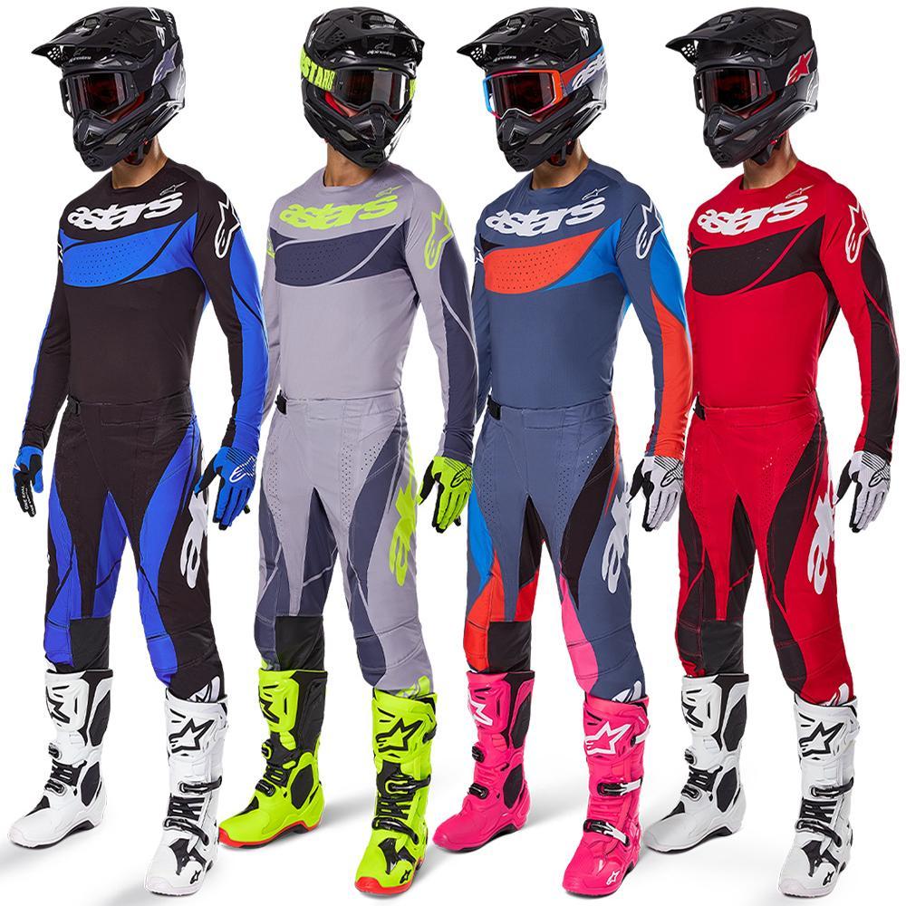 Kit Combinado De Motocross Alpinestars 2025 Techstar Dreem Cinza ...