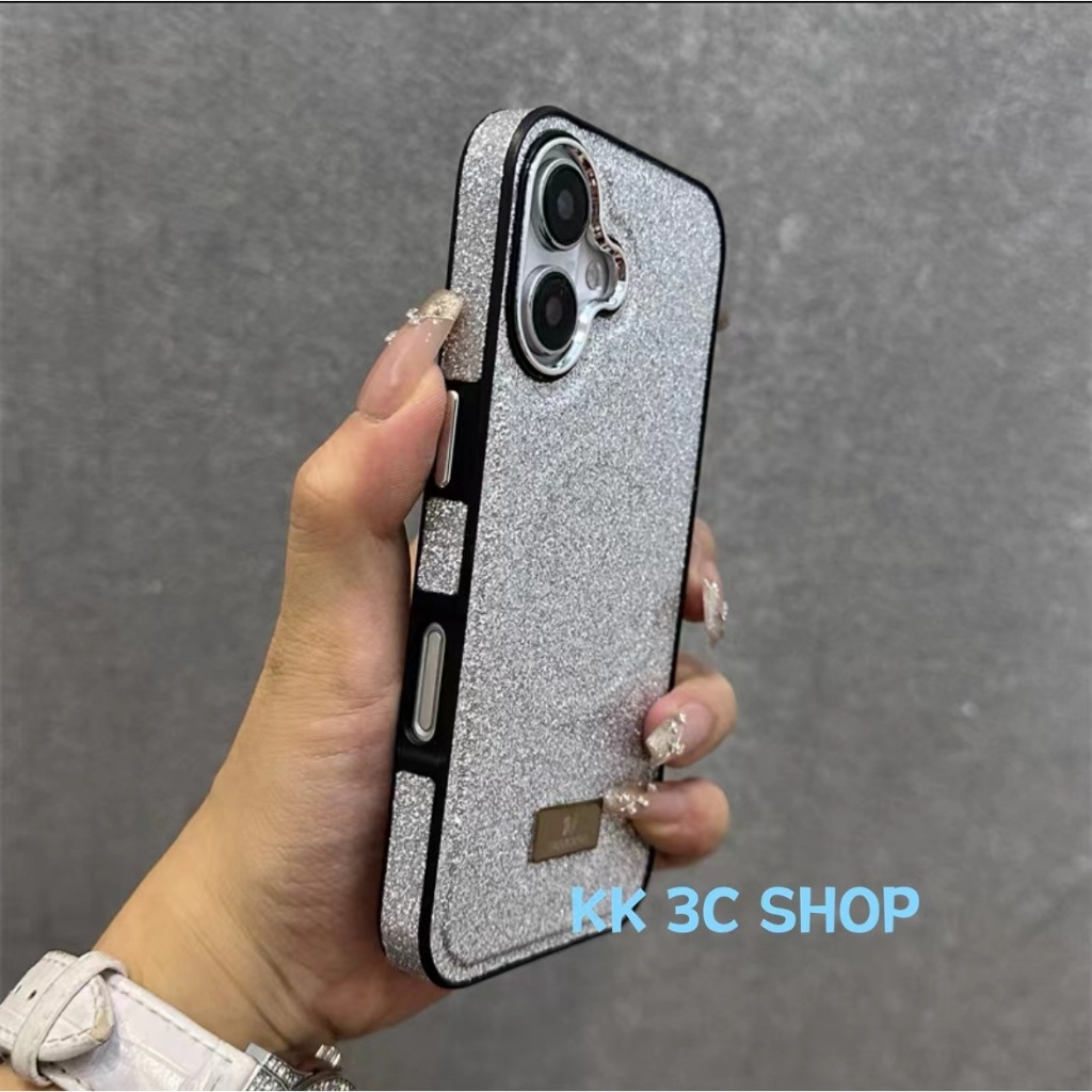 ❤ Estoque Pronto Capa Magnética Swarovski Para iPhone 16 15 14