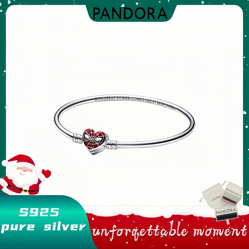 Joias De Prata S925 Autênticas [Com Caixa Pandora] Moments Marvel ...
