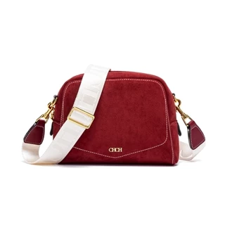 Mulheres Crossbody Bag Vinho Vermelho Ombro Presente de Natal
