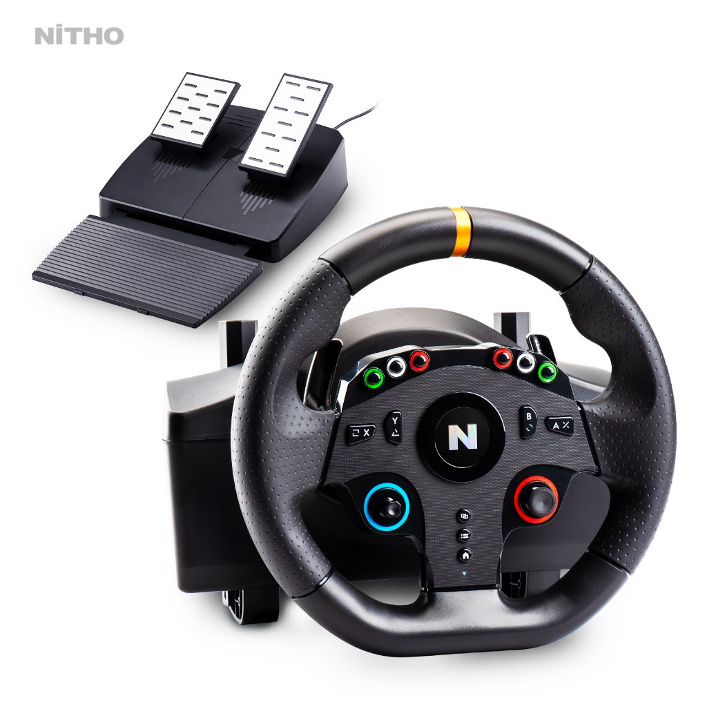 Volante E Pedais De Corrida Para Jogos Nitho Drive Pro One V24 , De 270 