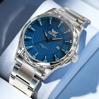 OLEVS 6037 relógio masculino a prova d água moda simples e moderna original data luminoso de quartzo movimento