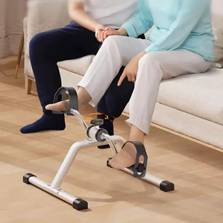 Mini bicicleta fisioterapia idosos braço perna mão pé reabilitação exercício mão pé músculo