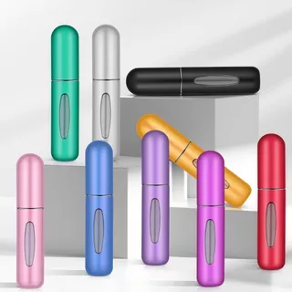 Kit 12 Peças Spray Perfume Recarregável Portátil 5ml