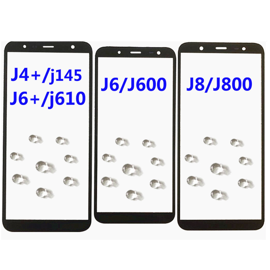 Tela Externa Para Samsung Galaxy J4 J6 J8 Painel De Toque Frontal Display LCD Capa Vidro