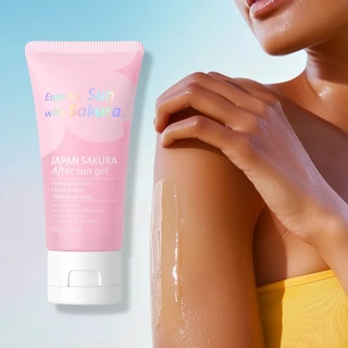 LAIKOU Japão Sakura After Sun Gel Facilita A Pele , Refresca Seca E Beijada Ao Sol , Hidratação Profunda 50g em Oferta na Shopee