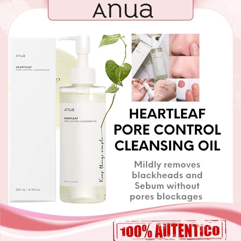 Anua Heartleaf Pore Control Cleansing Oil Remove Profundamente A ...