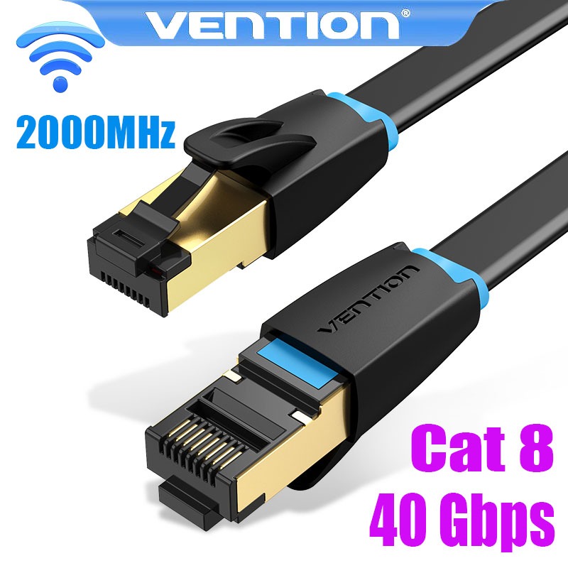 Prolunga LAN Cat8 Wonderwires RJ45 Maschio-Femmina - 40 Gbps - Varie Lunghezze (0.3m, 0.6m, 1m, 1.5m)