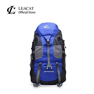Mochila De Escalada Leacat 50L Ciclismo Ao Ar Livre Acampamento
