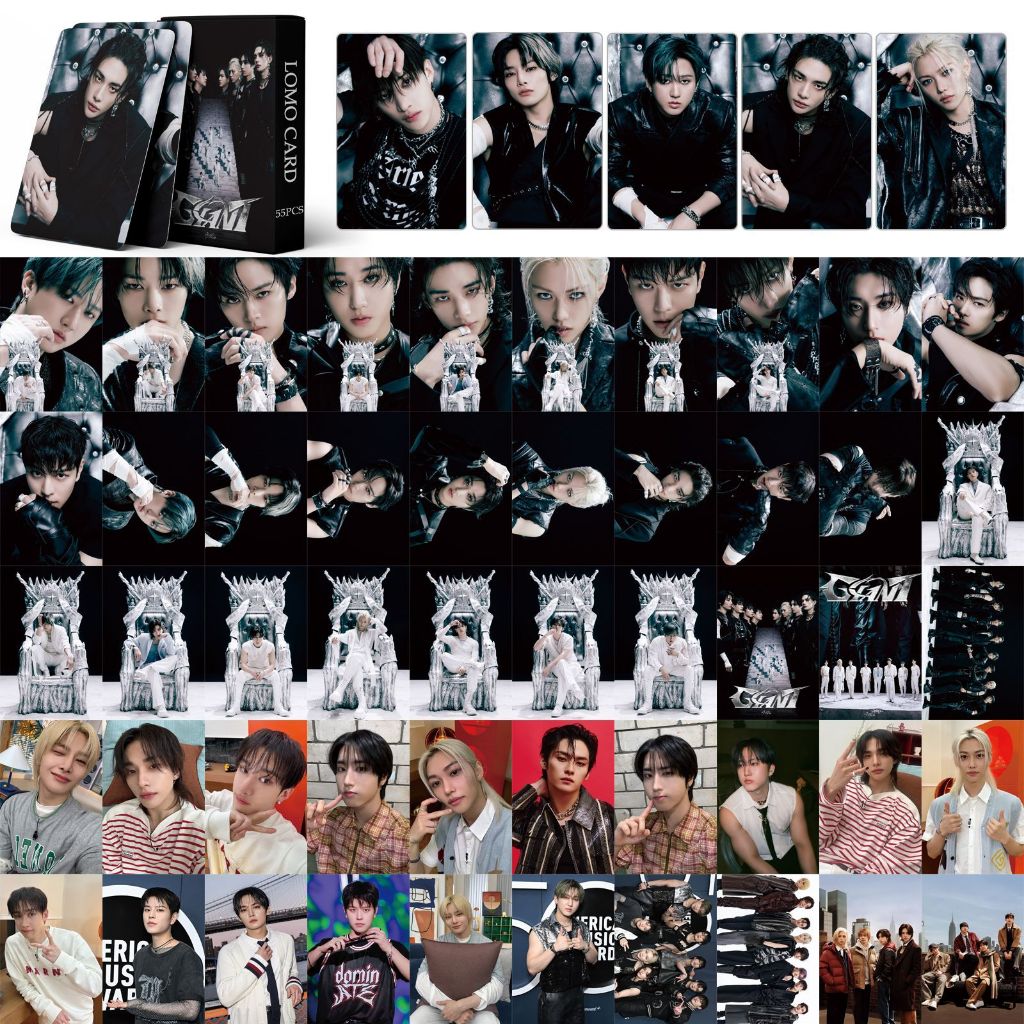 6-8 Pçs/set Straykids ROCK STAR SKZ HOP Photocards BANGCHAN