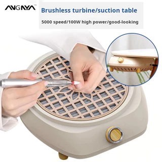 ANGNYA Coletor De Pó Para Unhas/Aspirador de pó de Unha Manicure Profissional Alongamento Gel Fibra