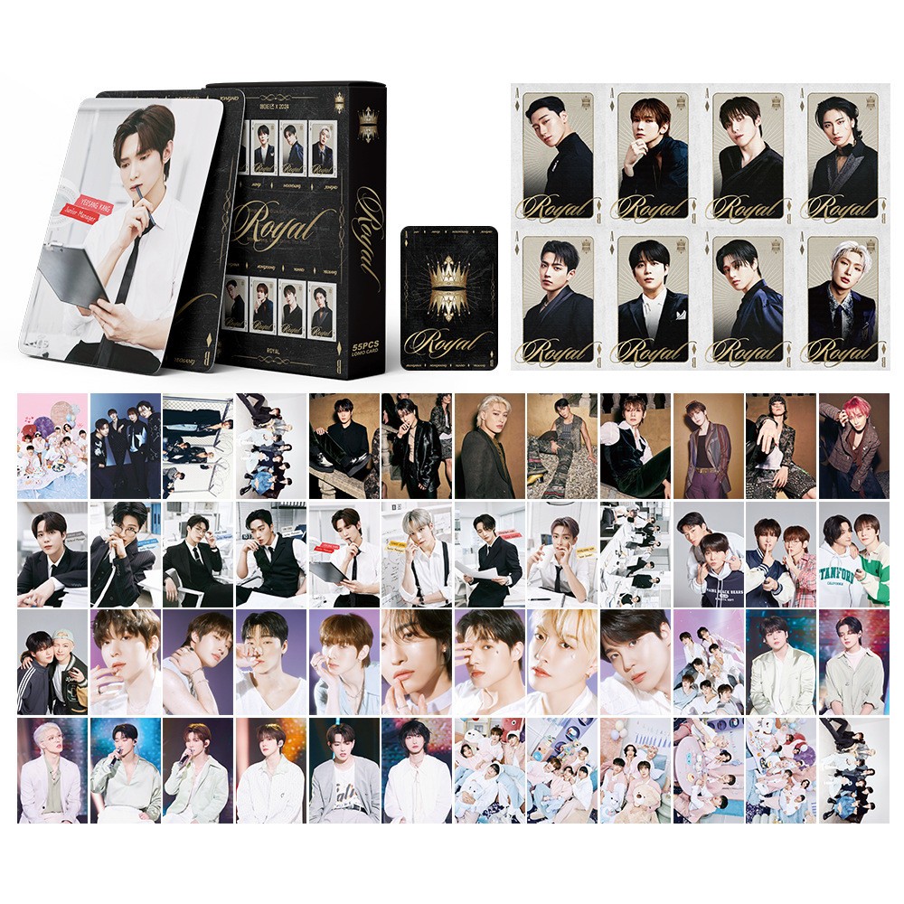 KPOP Cartões Fotográficos ATEEZ GOLDEN HOUR : Part . 2 LOMO Card