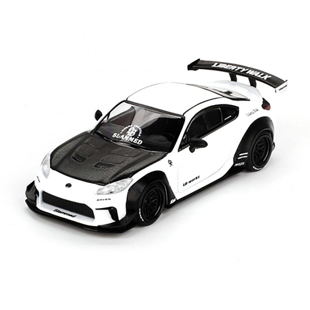 Mini GT MGT00769 769 1/64 Toyota GR86 LB Nação Branco LHD RHD