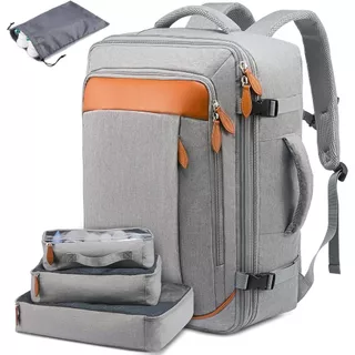 Bolsa Executiva 4 Em 1 Grande Mochila De Viagem Antifurto Para Laptop Tomada De Cabo USB