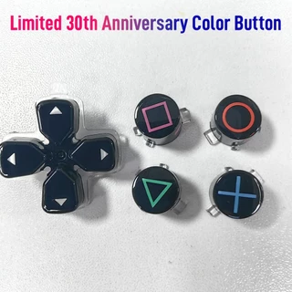 Botão Colorido De 30o Aniversário Para Controle De PS5, Capa De Substituição Playstation 5 BDM-010/020/030/040