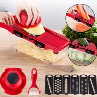 Cortador Multifuncional Fatiador de Verduras/Frutas/Legumes 6 em 1 Cozinha Utensílios BM-A16