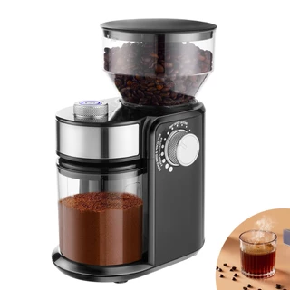 Moedor De Café Automático De Rebarba 220V , Máquina De Moer Grãos Para Expresso , Filtro , Prensa Francesa E Percolador