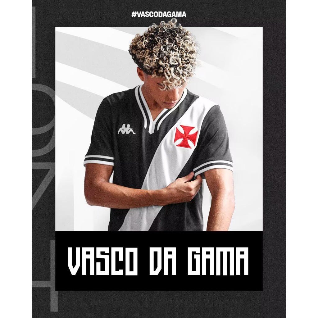 Vasco da Gama 2024/2025 Nova Camiseta Edição Do 50o Aniversário