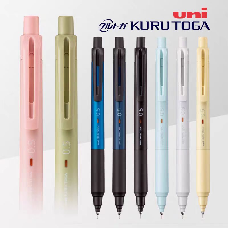 筆記具 uni KURU TOGA 0.5 Uni M5-KS Kuru Toga Lápis Mecânico Modelo 0.5mm Núcleo Rotativo