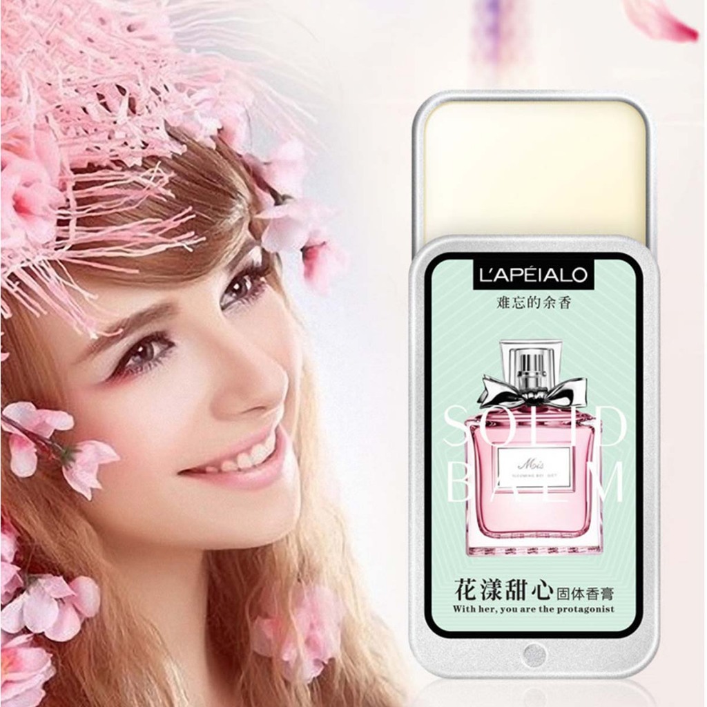 perfume Sólido Fragrância De Frutas Frescas Duradoura Portátil