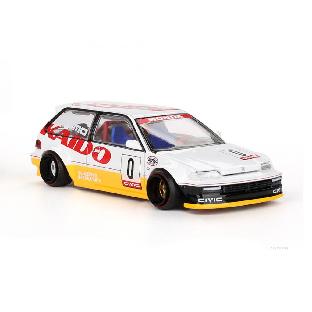 Mini GT x Kaido House KHMG139 1/64 Honda Civic EF Kanjo V1 Carro