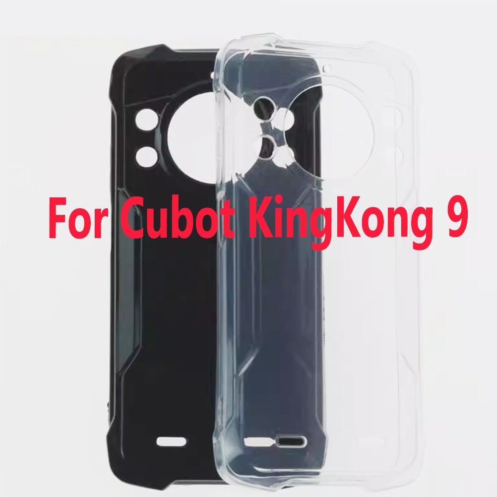 Cover In Silicone + 2 Vetri Temperati Per Cubot Kingkong Mini 4 – Nero, Morbido, Antigraffio, Angoli Rinforzati - 4