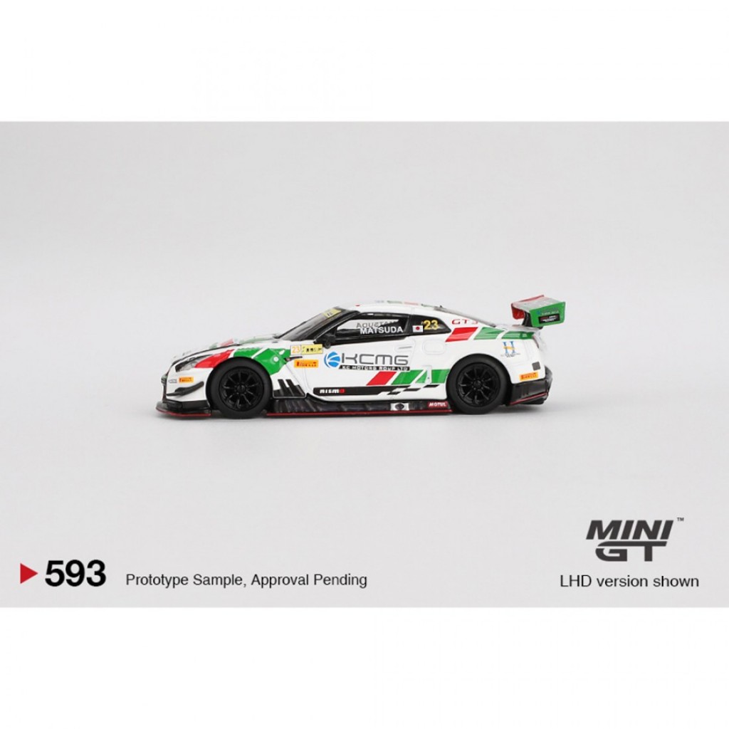 Mini GT MGT00593-L 593 1/64 Nissan-R NISMO GT3 No . 23 KCMG 2018