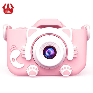 Máquina Fotográfica Digital Infantil , Vídeos , Jogos De Fotos Hd