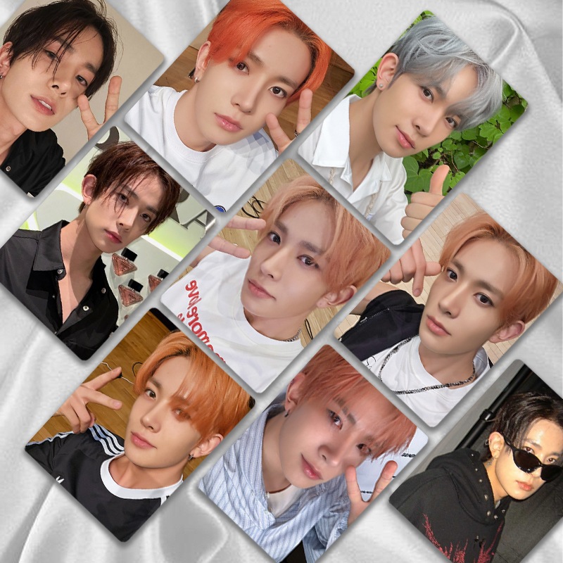 LINXX 50 Pcs ENHYPEN Heeseung Álbum Cartão Holográfico Laser Kpop