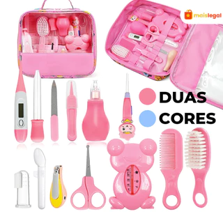 Kit Completo De Cuidados Para Bebês-13 Peças + 5 De Higiene Unhas