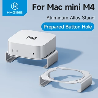 Suporte De Resfriamento De Alumínio Hagibis Para Mac mini M4/M4 Pro 2024 Acessório De Base De E Ventilação De Mesa