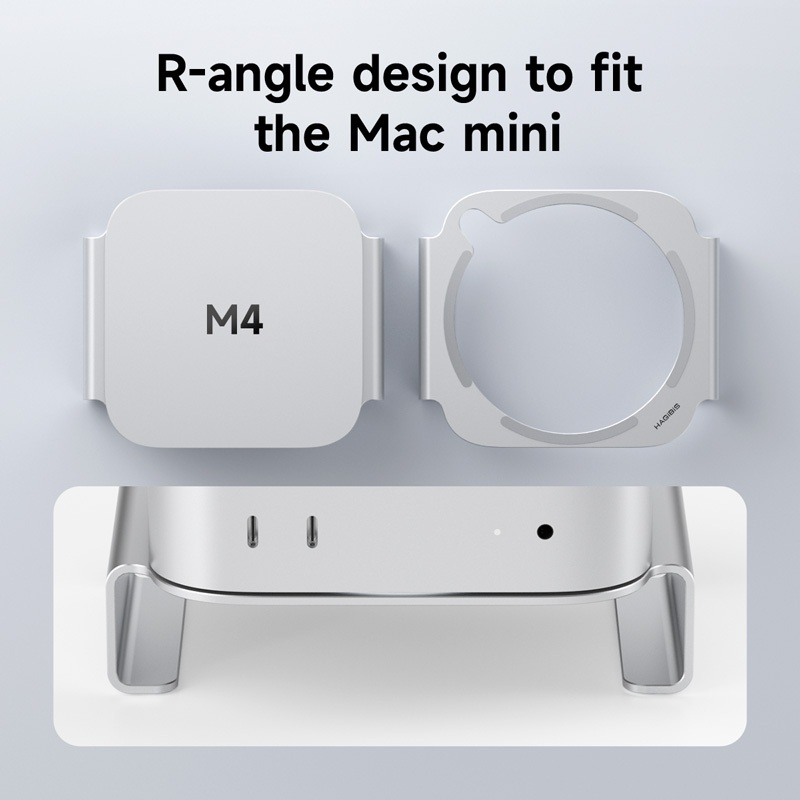 Suporte De Resfriamento De Alumínio Hagibis Para Mac mini M4/M4