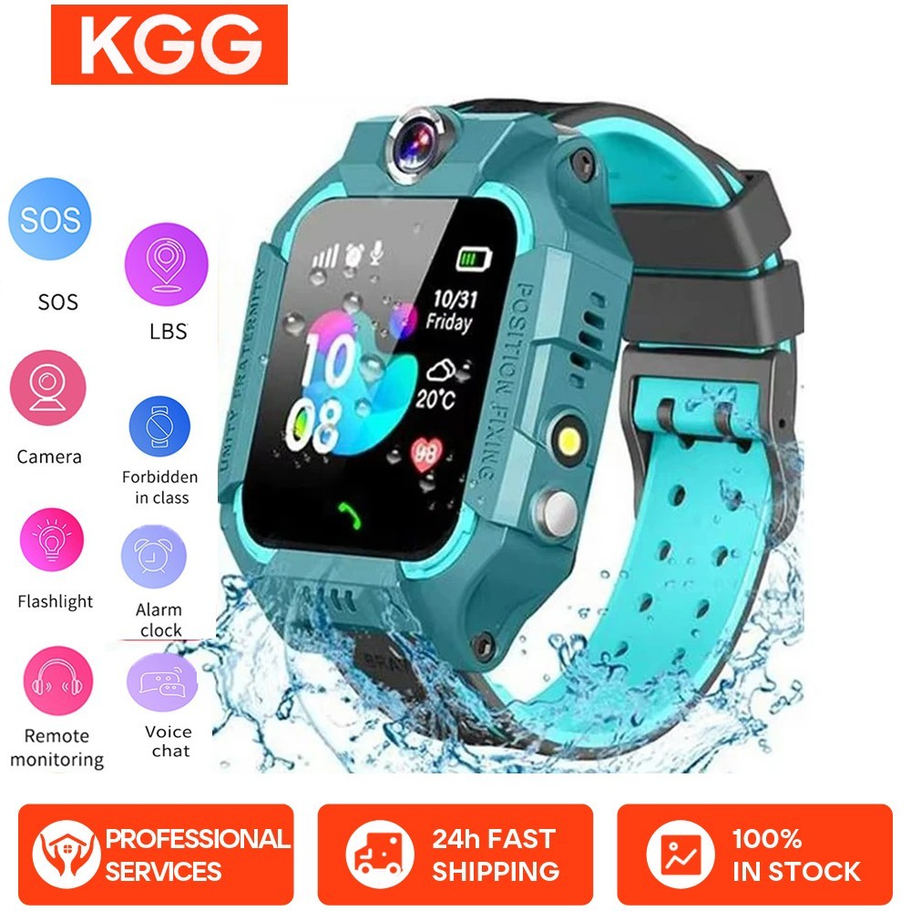 Novo Q19 Kids Smart Watch LBS Posição Telefone Bebê 2G Camera SOS ...