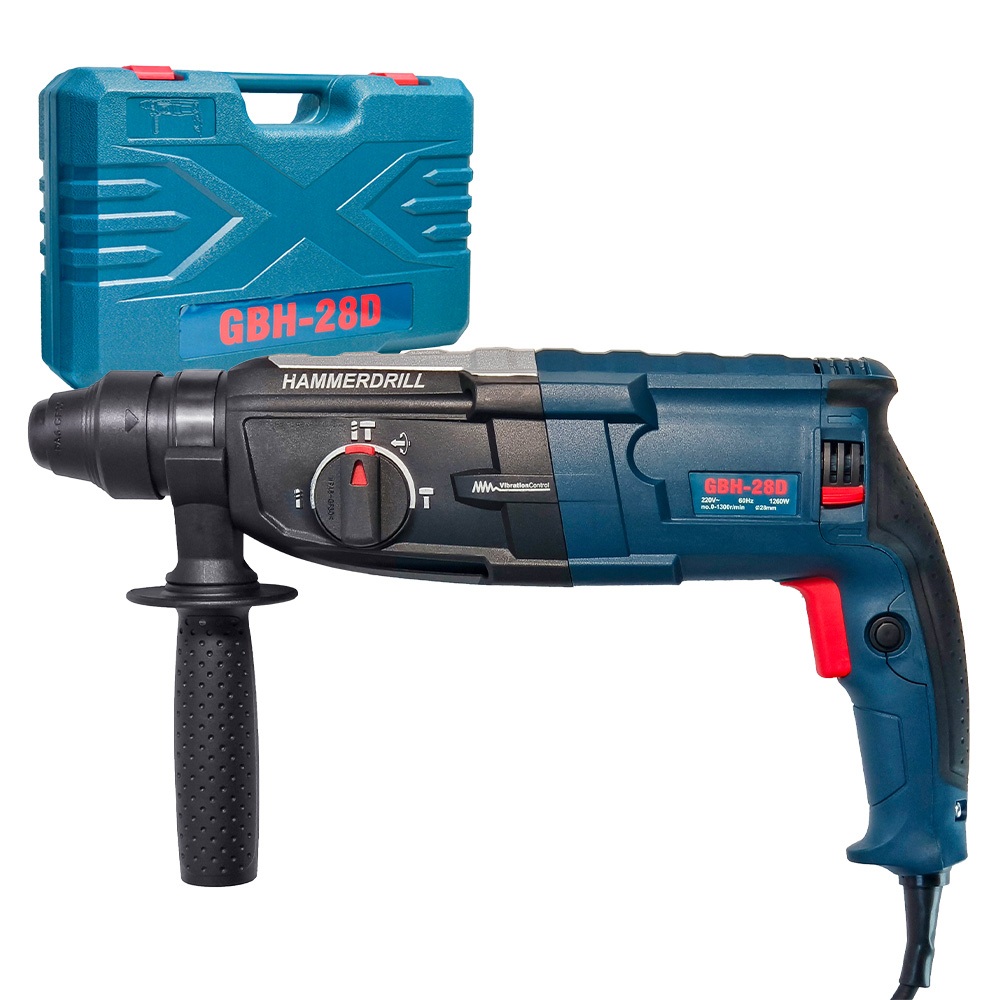 Martelete Rompedor 1260w Genérica bosch Função Furadeira Impacto ...