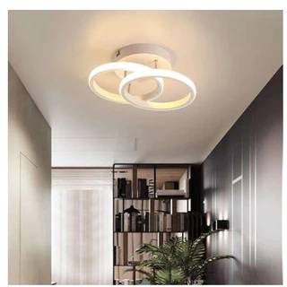 Luminária De Teto Plafon Led Moderna Lustre para Corredor Sala Quarto Cozinha~